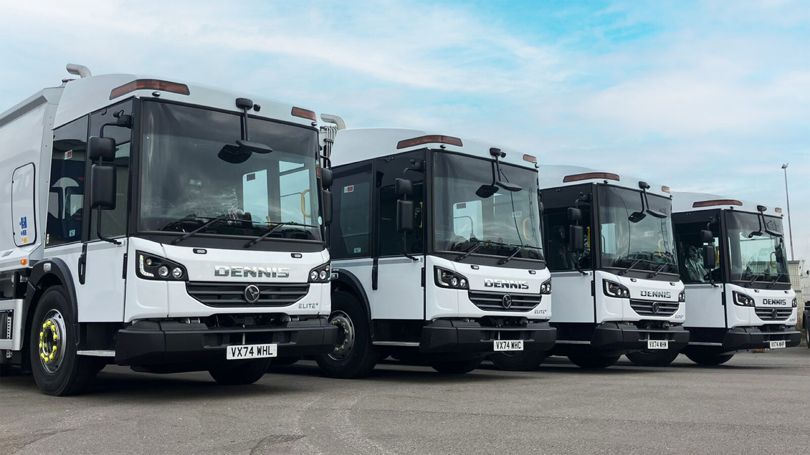 30 New Dennis-Eagles OL19-N RCVs have been added to our fleet for immediate hire.