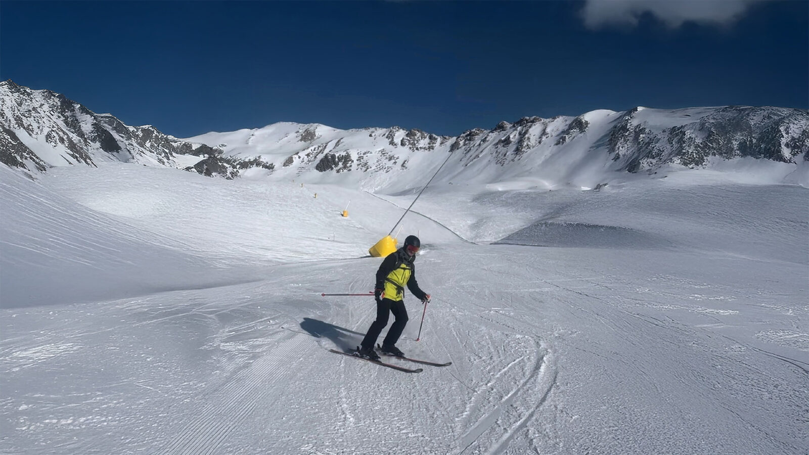 Mike Beck training for the Artic Circle Race for Ice Cool Kids