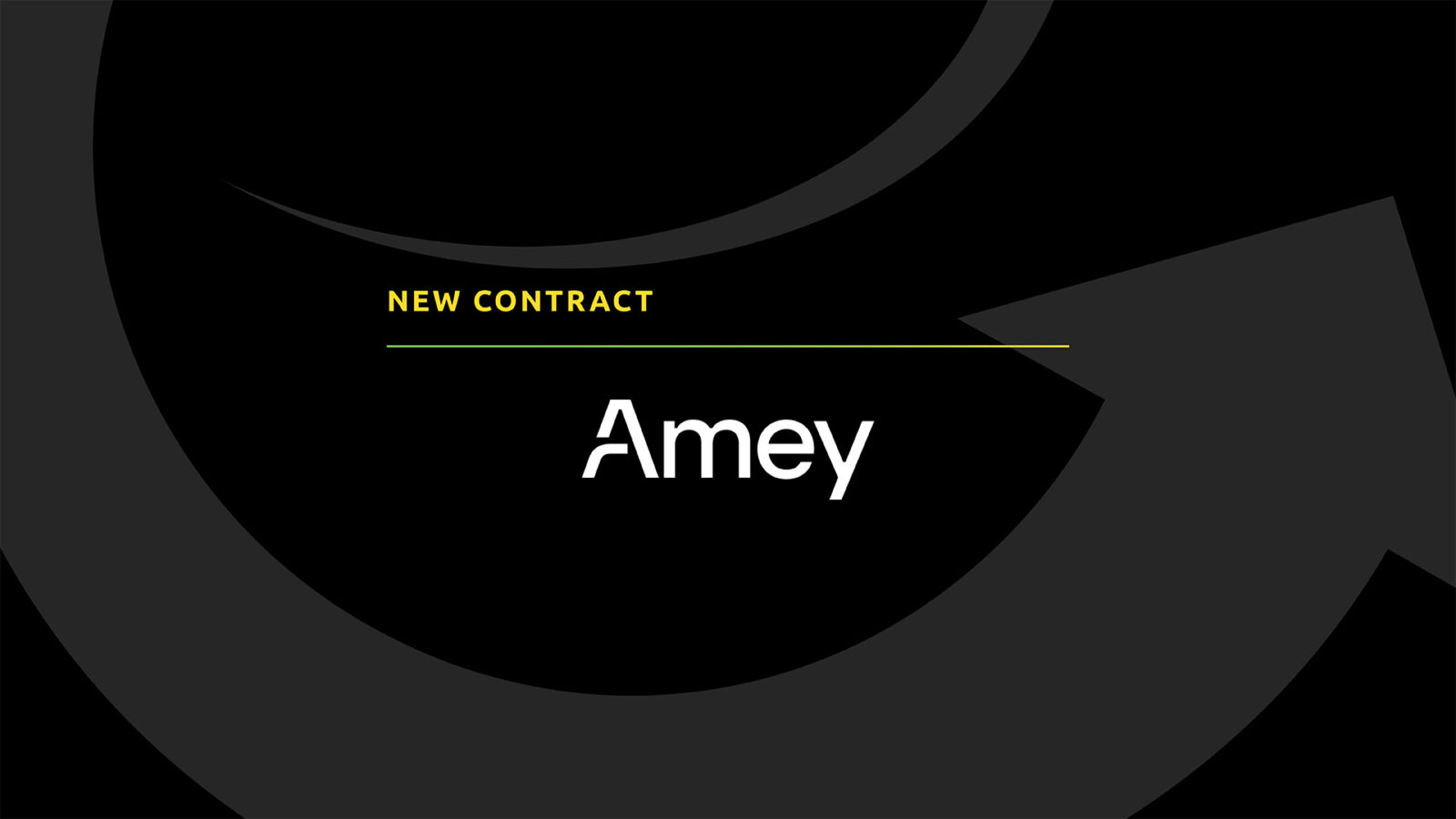 New Contract: Amey in Sheffield